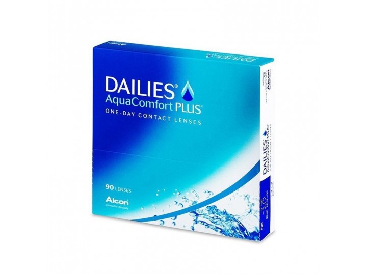 DAILIES AquaComfort Plus ONE DAY, Ημερήσιοι φακοί επαφής (90 φακοί)