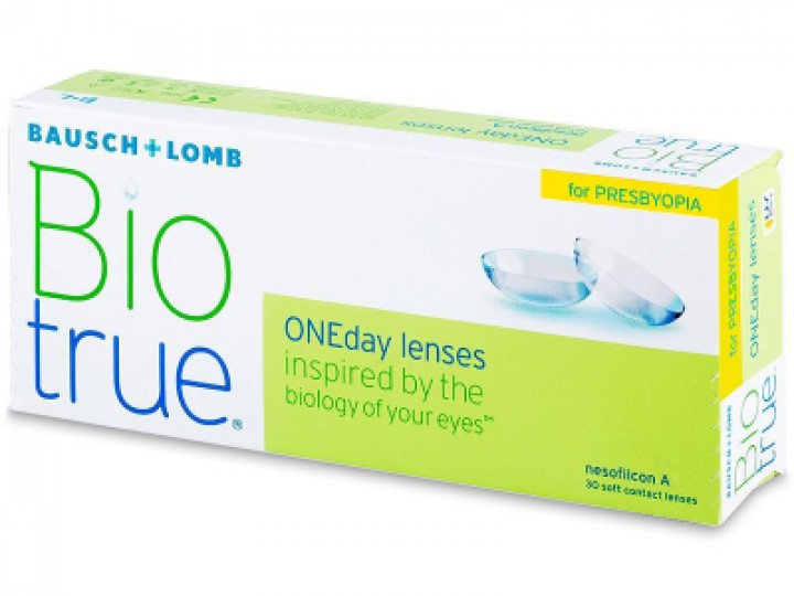 Bio true ΟΝΕday for PRESBYOPIA - Ημερήσιοι Πολυεστιακοί φακοί επαφής (30 φακοί)