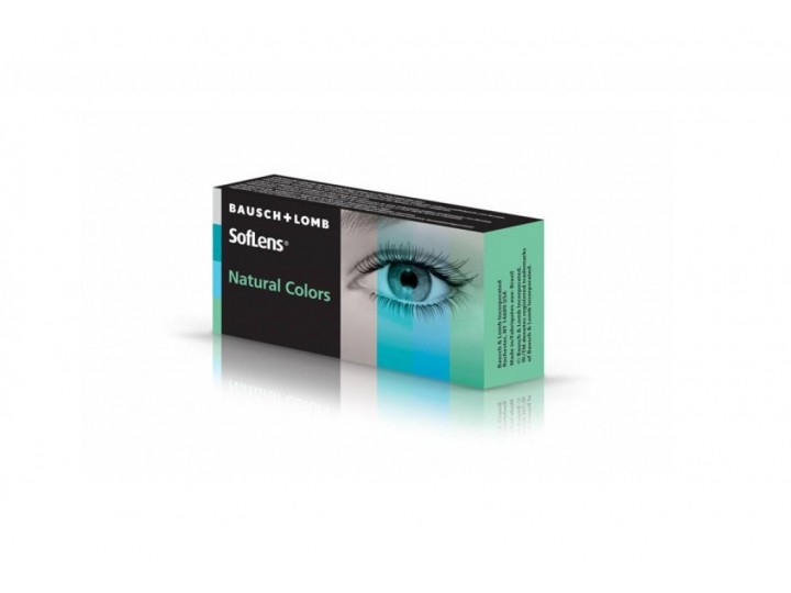 Soflens Natural Colors, Μηνιαίοι Έγχρωμοι φακοί επαφής (2 φακοί)