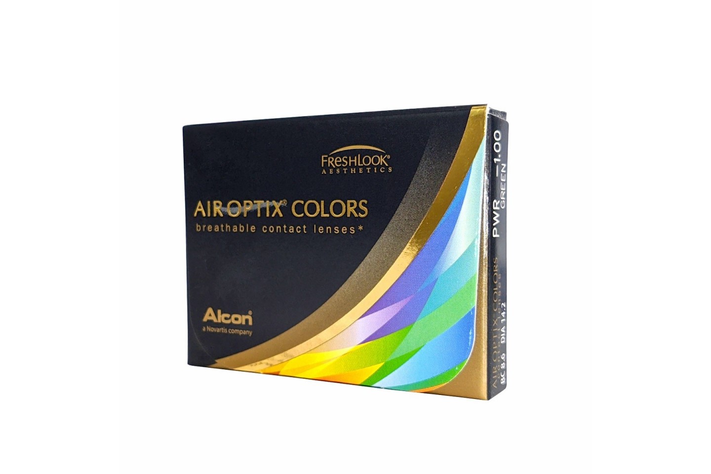 AIR OPTIX COLORS Μηνιαίοι Έγχρωμοι φακοί επαφής (2 φακοί)