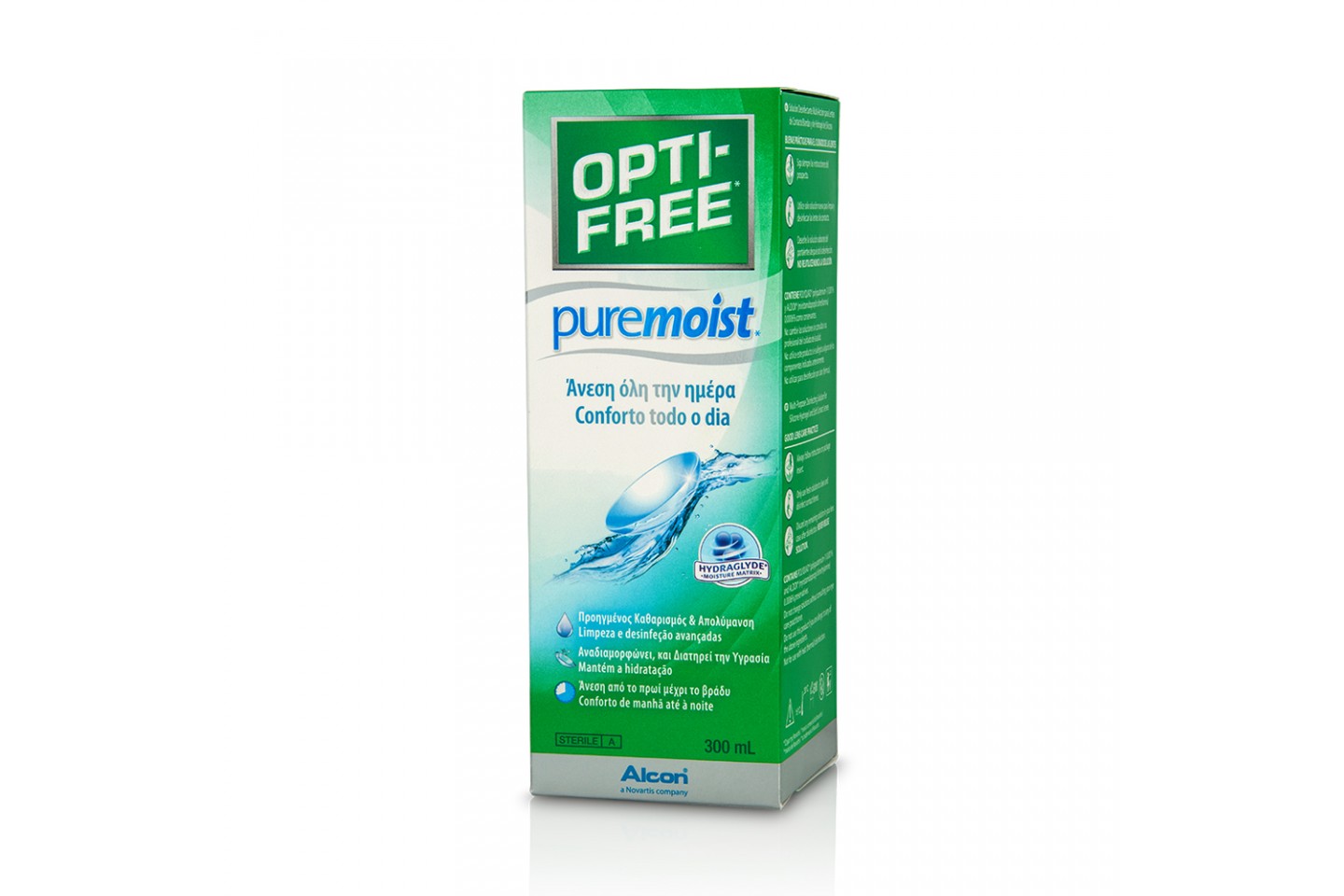 Alcon OPTI FREE PURE MOIST 300ml  - Υγρό φακών επαφής 