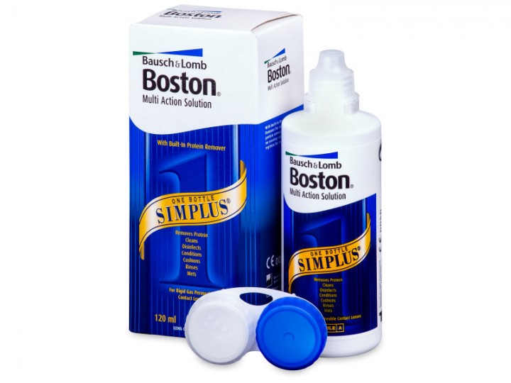 Bausch + Lomb Boston SIMPLUS Multi Action Solution 120ml  - Υγρό φακών επαφής 