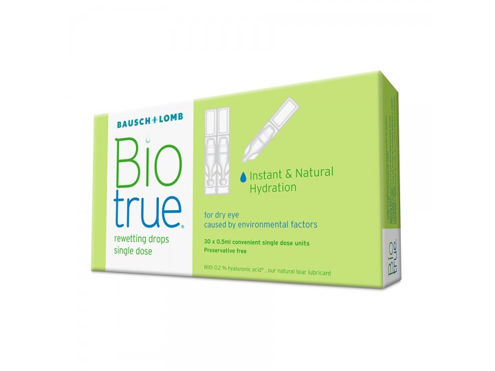 Bausch + Lomb Bio true Οφθαλμικές σταγόνες